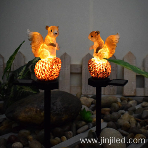 Squirrel Shaped Courtyard Lamp